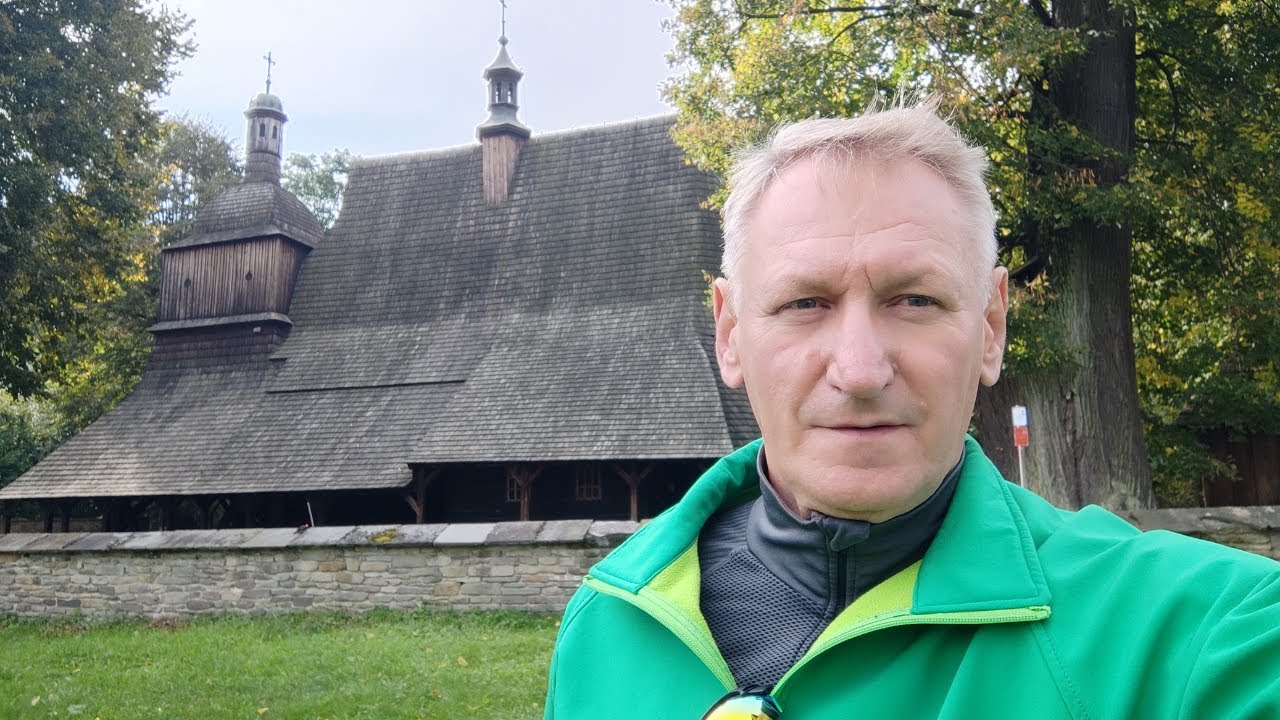 Wapienne, najmniejsze uzdrowisko - rowerem na górę Ferdel , wieża widokowa.