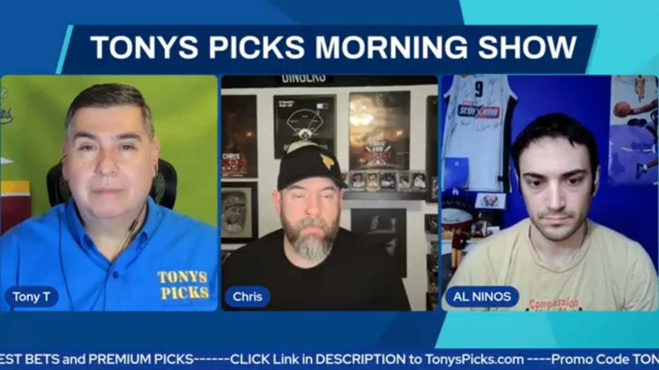 Live NBA NCAAB NHL Picks Tonys Picks Morning Show 3-2-2026