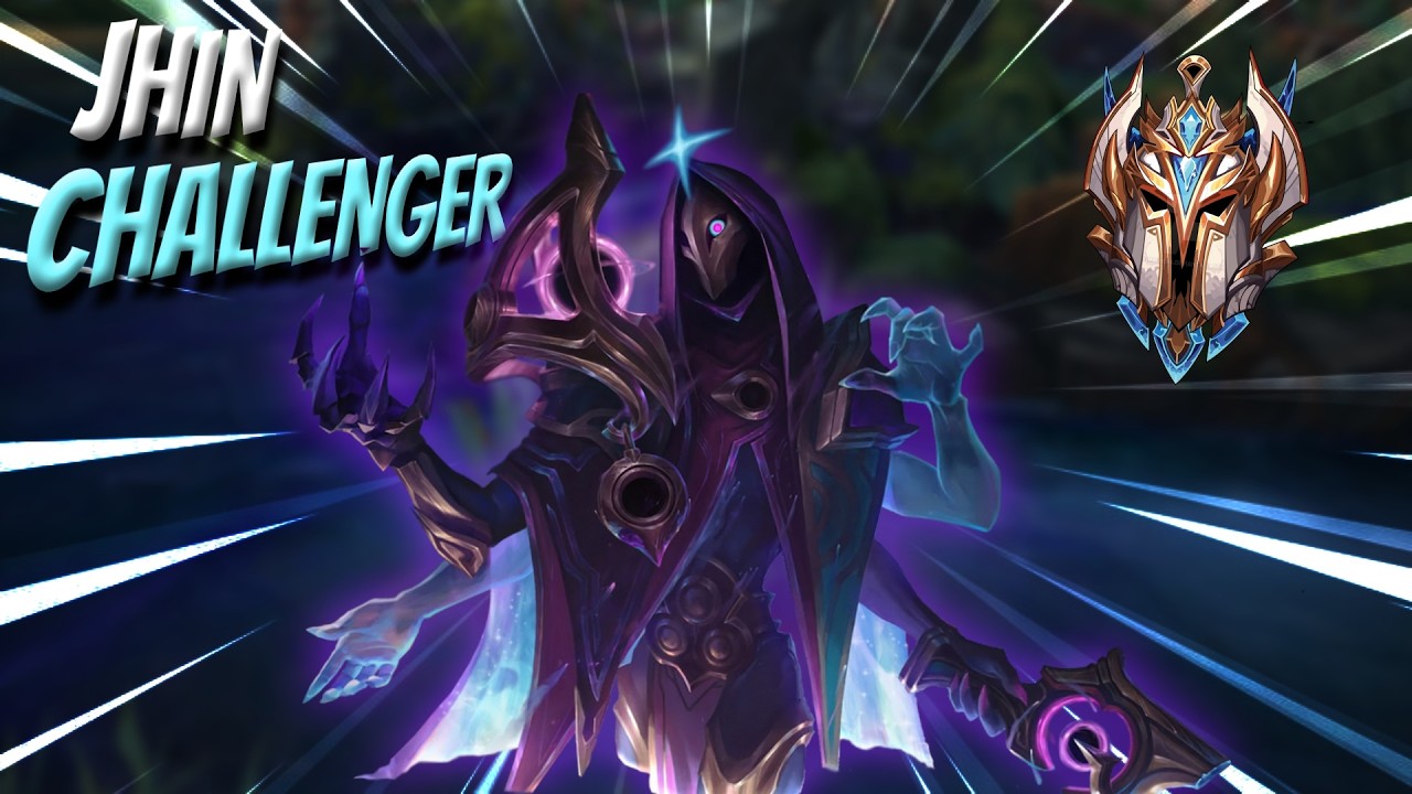 Juego mi JHIN CHALLENGER en mi promo  a MASTER