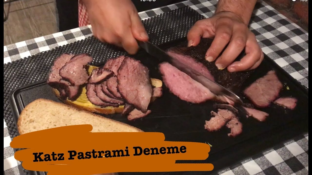Tütsülenmiş Et Nasıl yapılır?-Katz Pastrami Denemesi...(How to make smoked beef- Katz Pastrami)