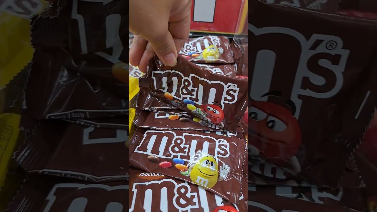 ASMR M&M's CHOCOLATE#shorts