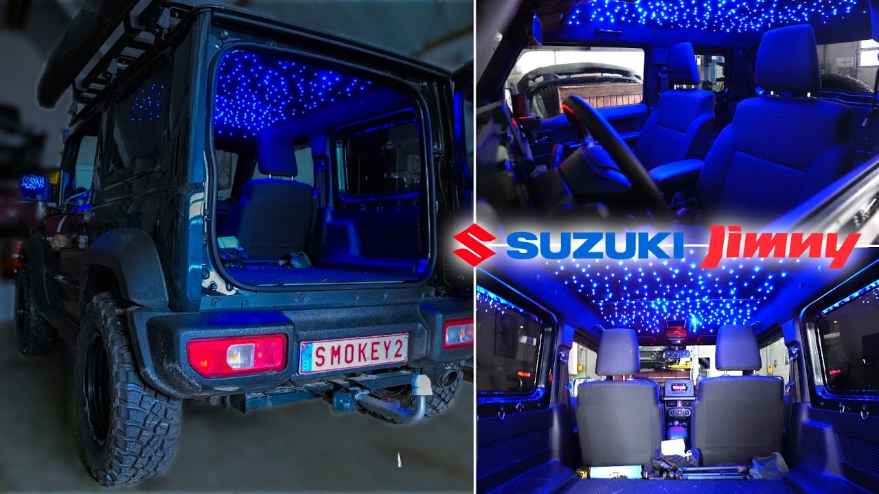HOW TO Starlight Headliner Installation : Suzuki Jimny JB74 2022