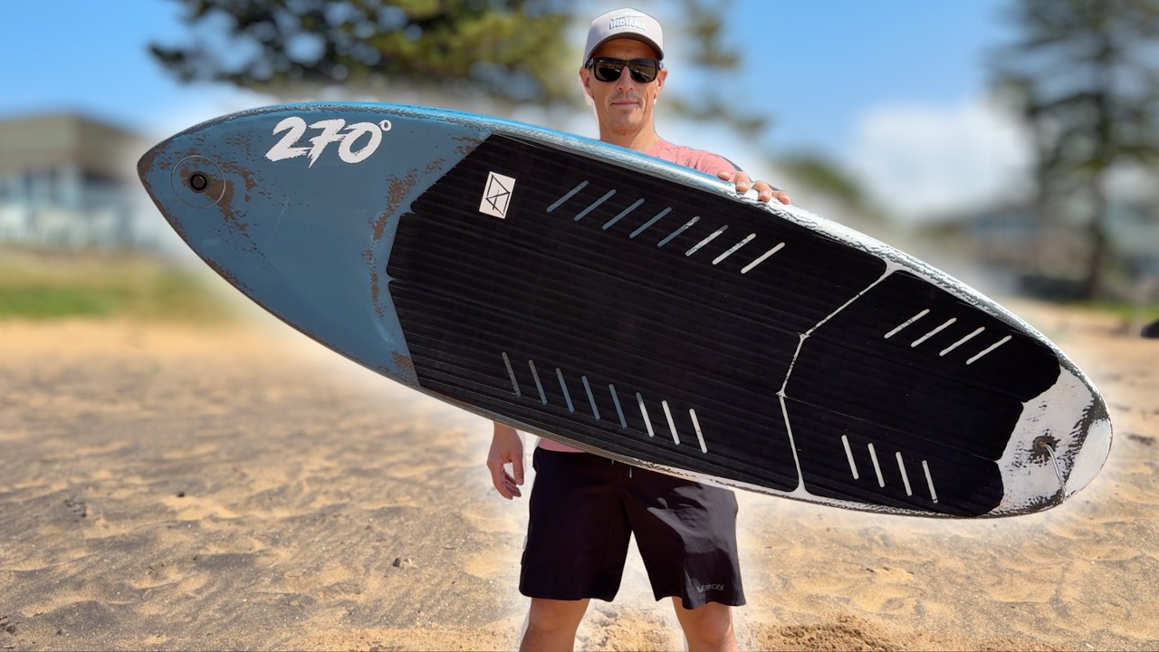 270 (Board Co.) Kinetic: Действительно ли вам нужна специализированная доска для фойл-драйва?