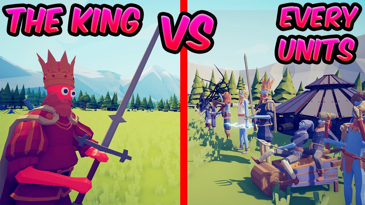 👑 THE KING vs EVERY UNIT! 👑 | TABS - Totally Accurate Battle Simulator