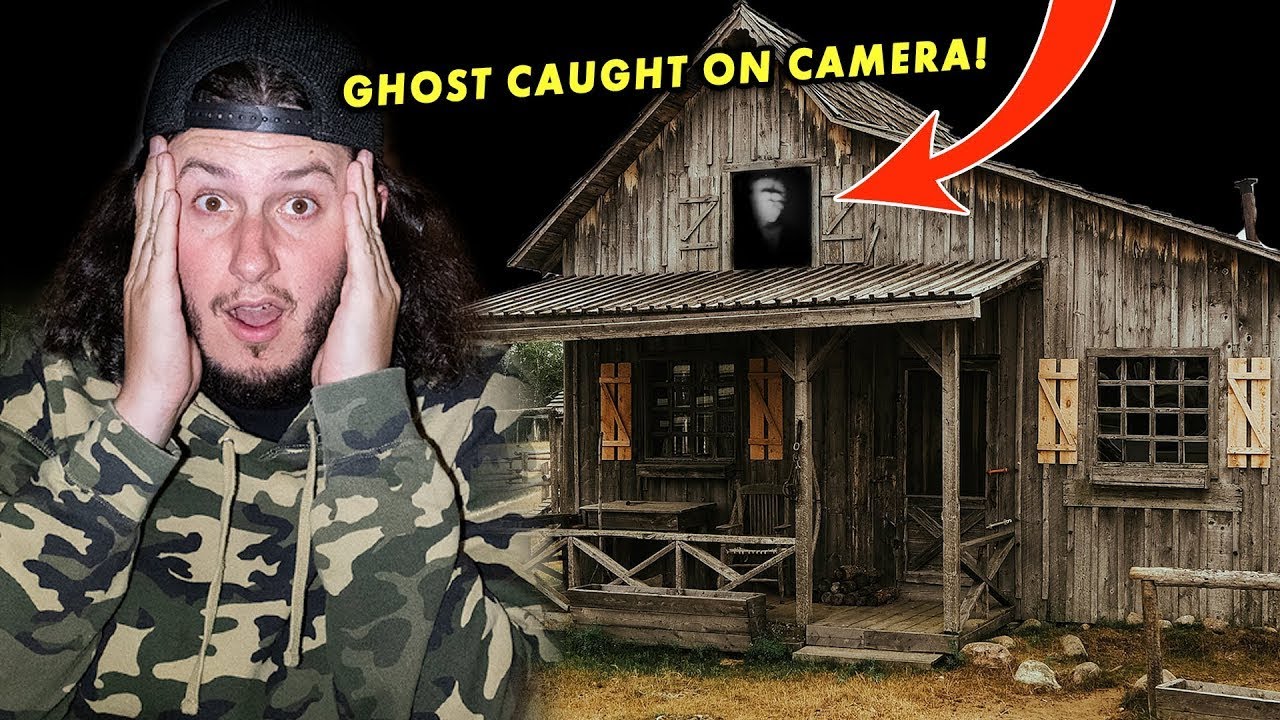 ACTUAL GHOST CAUGHT ON CAMERA! TERRIFYING NIGHT AT CJ FAISON'S FARM