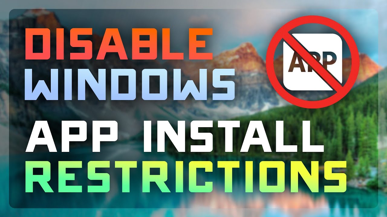 Disable App Install Restrictions & SmartScreen in Windows 10/11 🛑 | Install ANY App (2025 Update!)