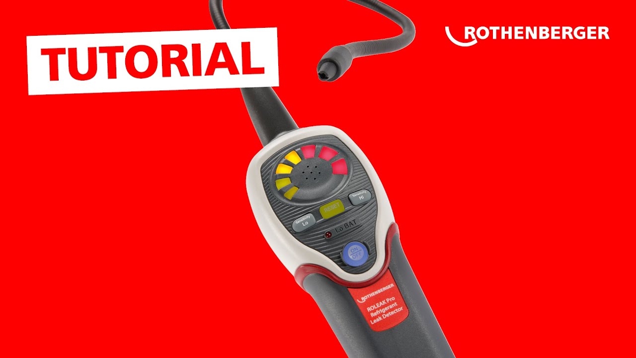 ROTHENBERGER ACADEMY: How to quickly identify leaks with the leak detector ROLEAK Pro