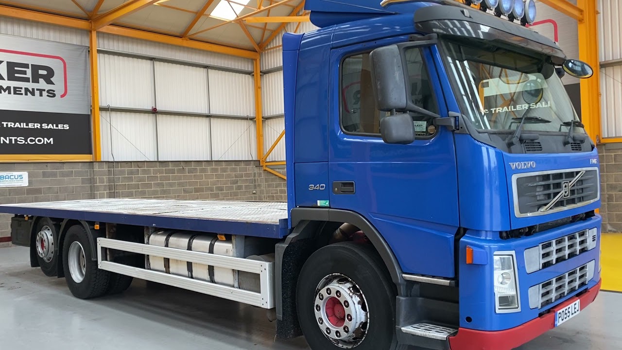 New In Stocklist For Sale: VOLVO FM12 DRAWBAR SPEC 6X2 FLATBED - 2005 - PO55 LEJ
