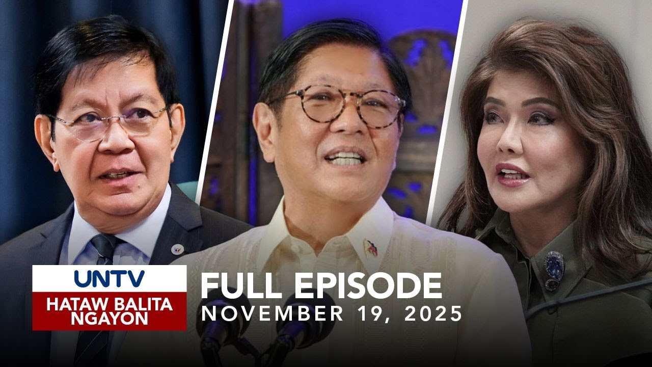 UNTV: Hataw Balita Ngayon | November 19, 2025