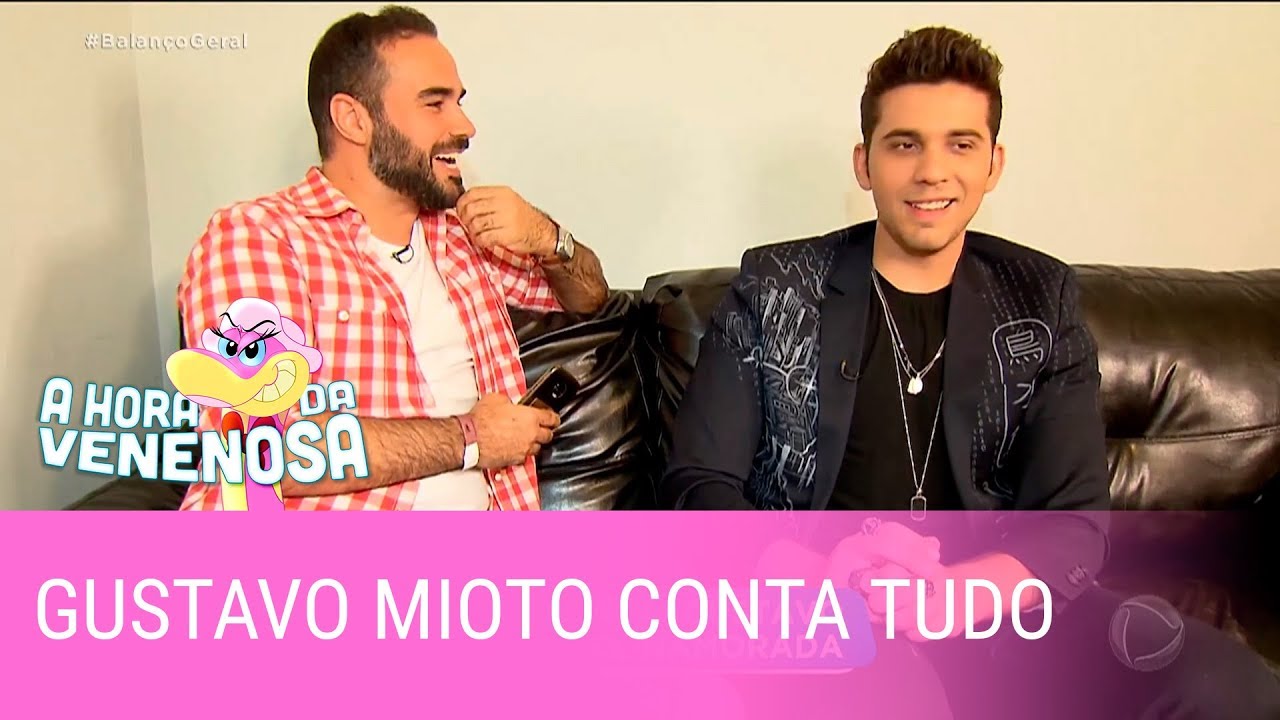 Sertanejo Gustavo Mioto faz revelações e conta que voltou com a ex-namorada