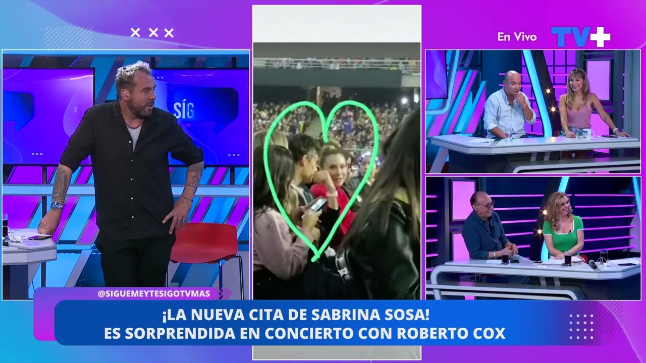 El curioso encuentro entre Sabrina y Roberto Cox