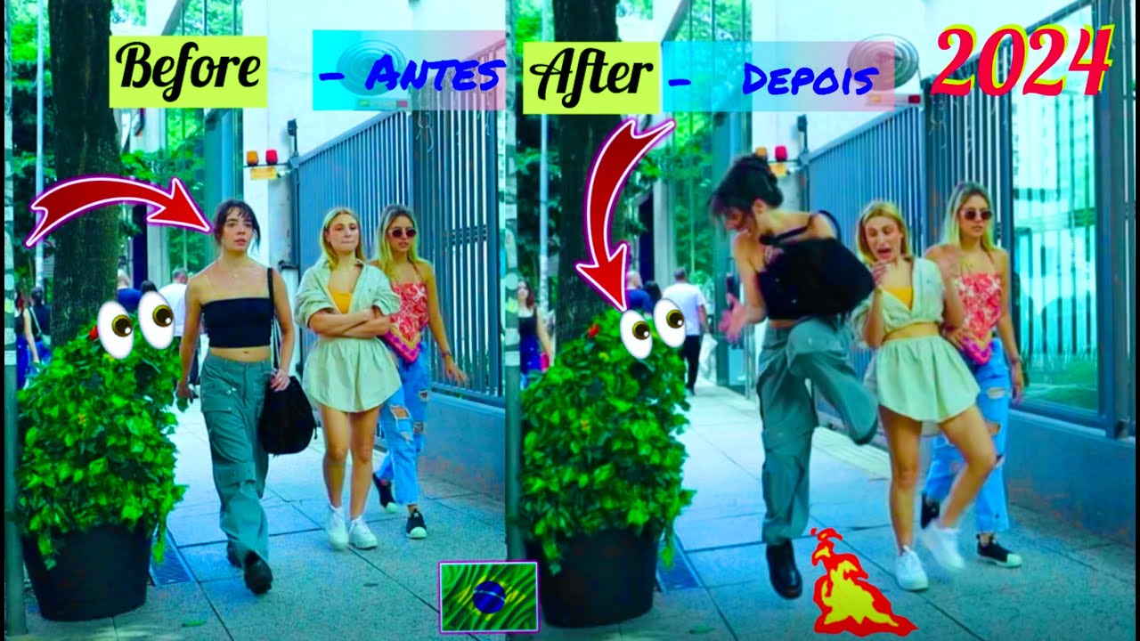 Bushman Prank: Her Reaction is the Best of all time | Hilarious Scares and Reactions