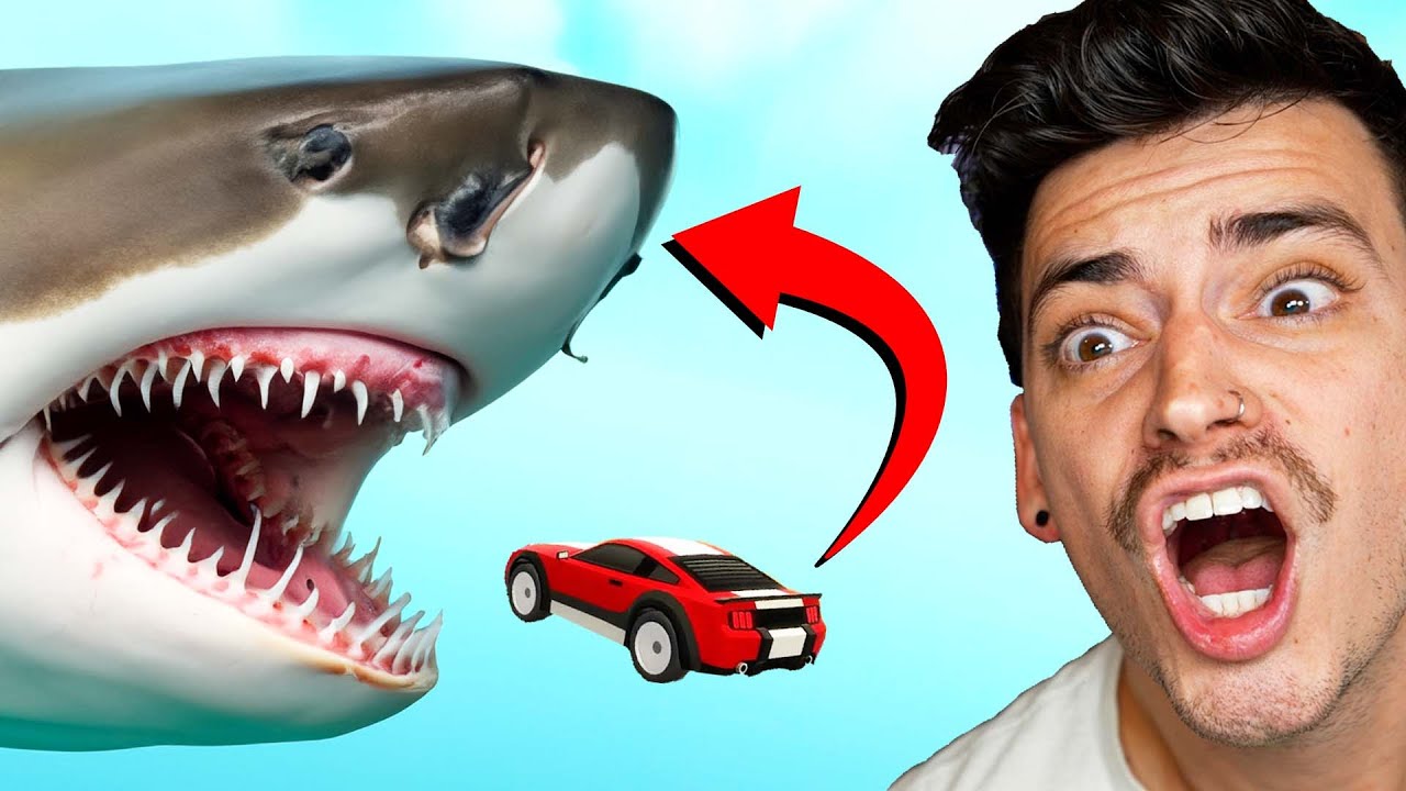 I Got EATEN BY A GIANT SHARK in Stunt Paradise!
