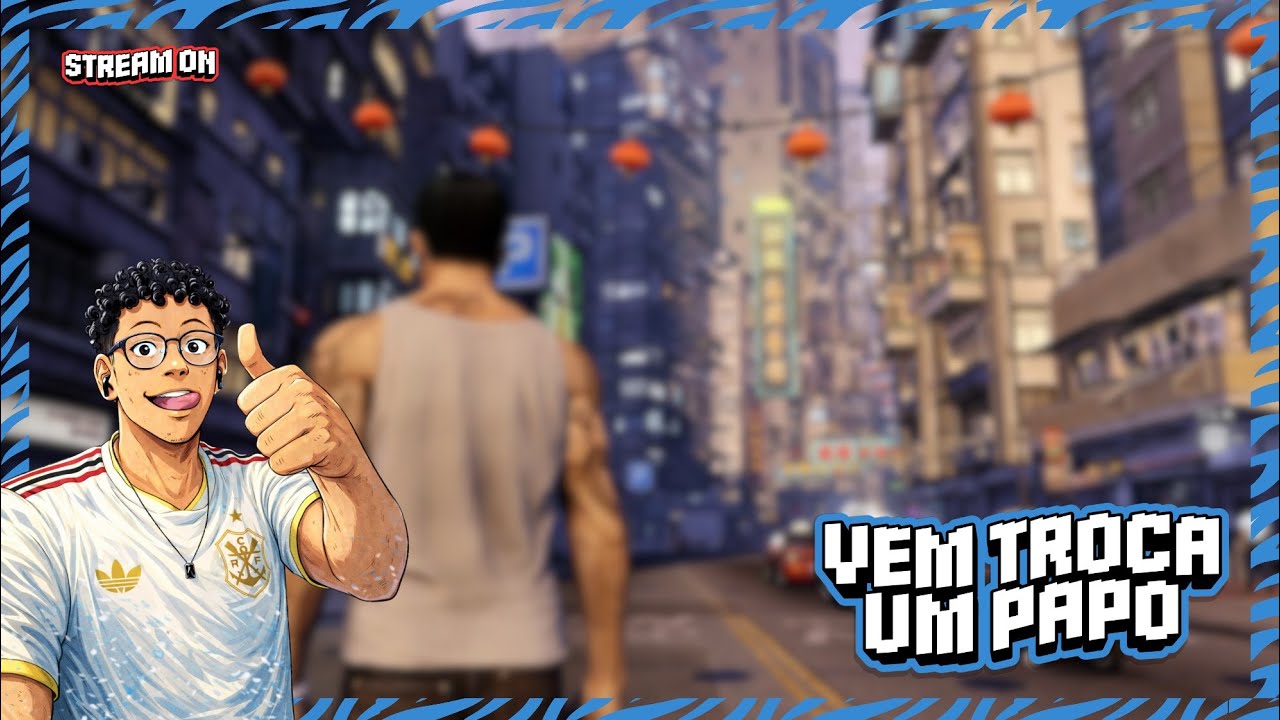 🐉 Sleeping Dogs do início ao fim | Games, dev e tech | Cola no chat! !doacao !setup !social