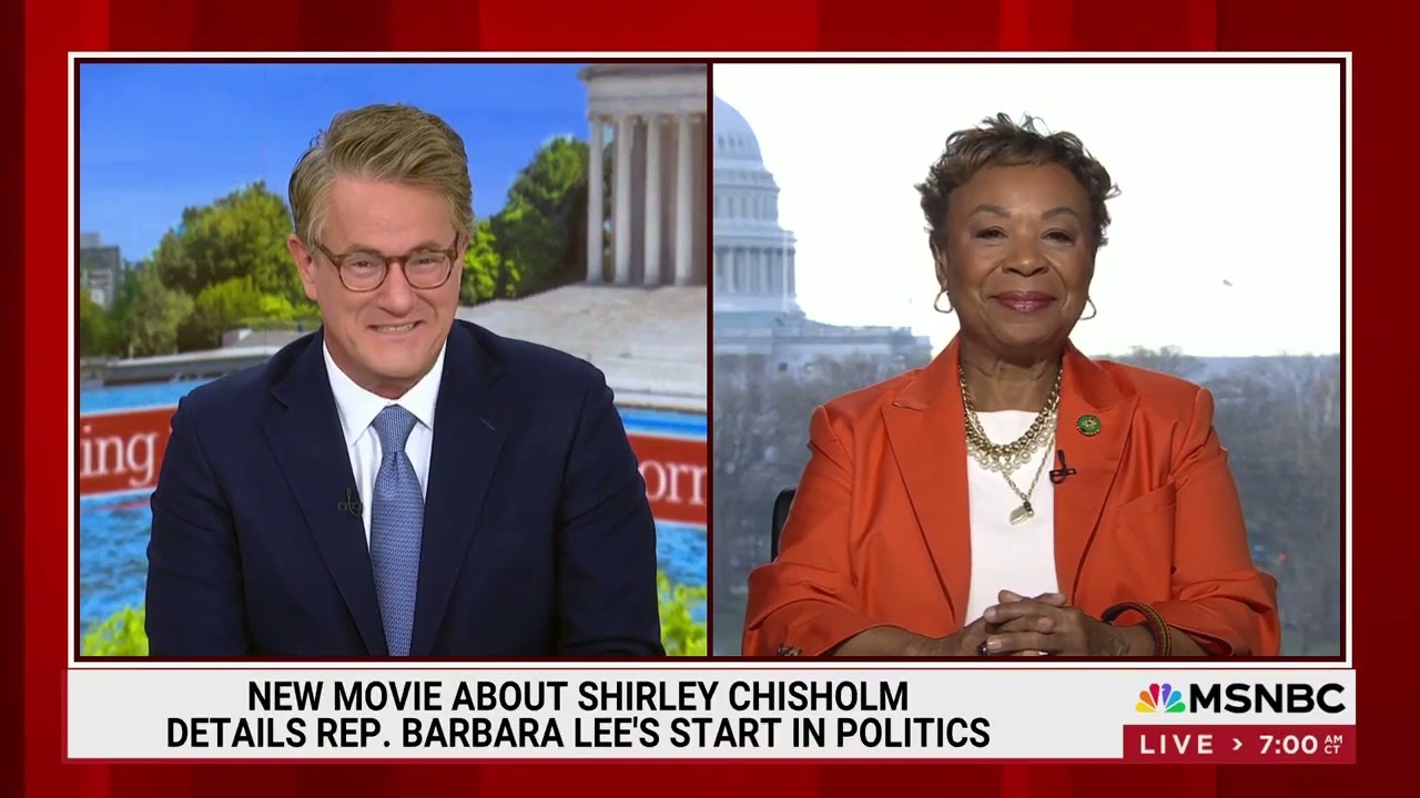 Congresswoman Lee Discusses Government Funding Vote on Morning Joe