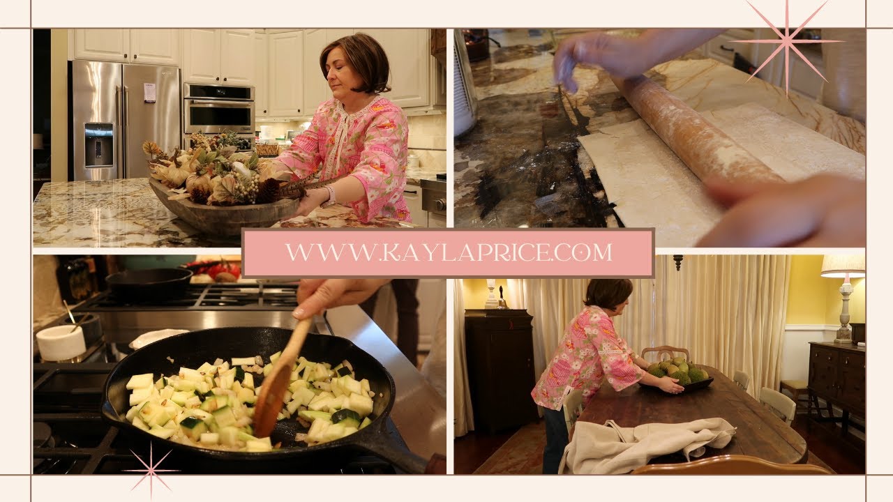 Small Home Fall Refresh + Zucchinis!