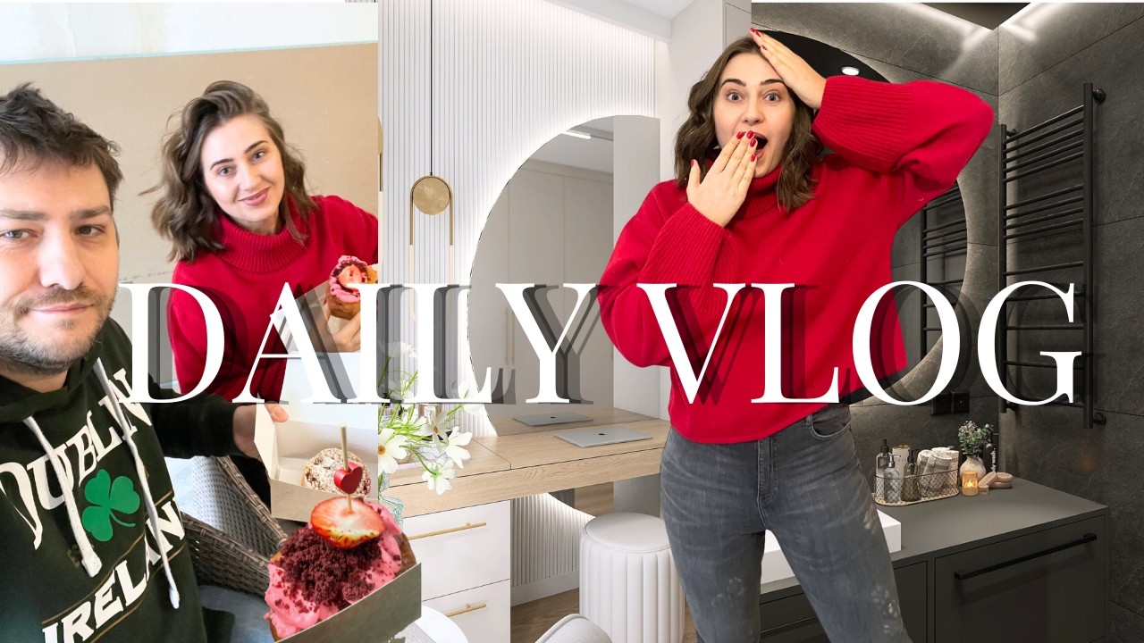 nie mamy pokoju dla gości | szczerze o wykańczaniu mieszkania | nasze walentynki | daily vlog