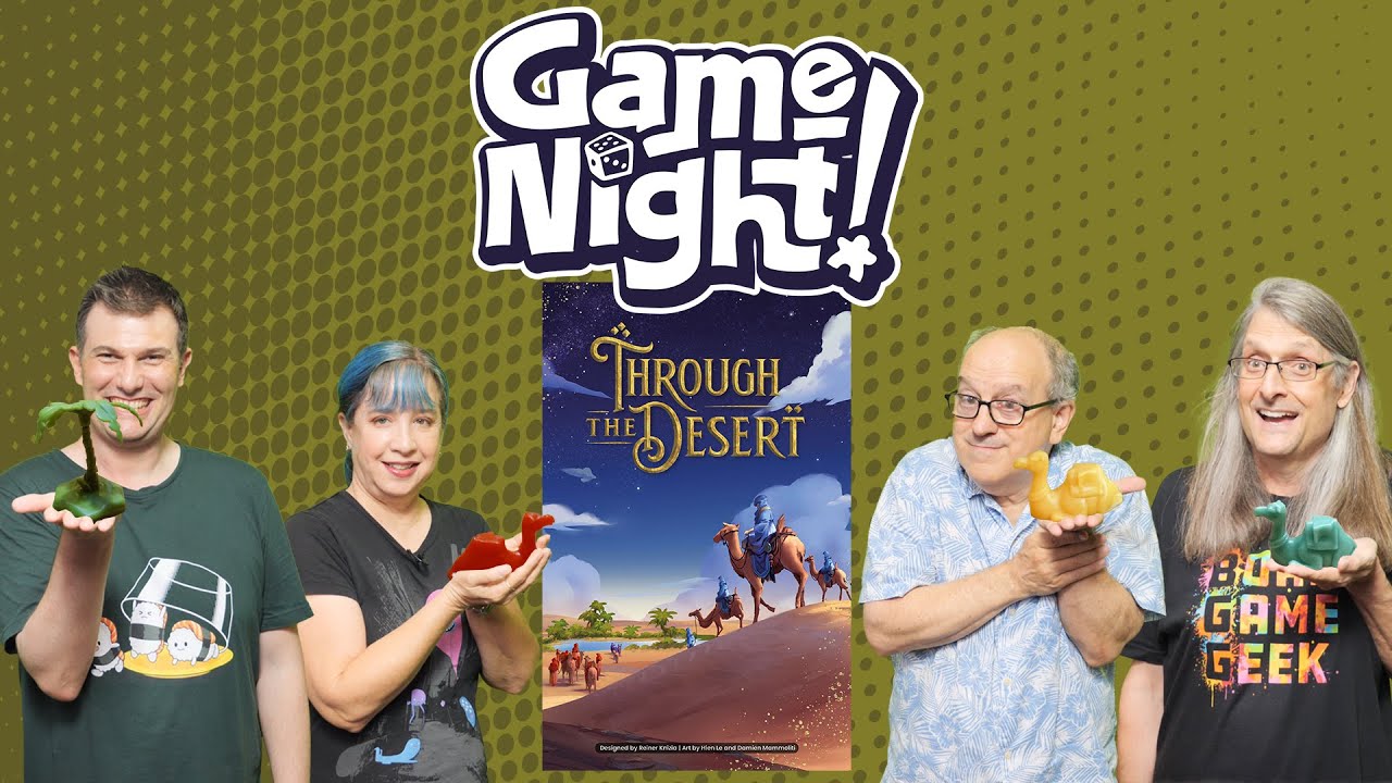 Through the Desert - GameNight! Se12 Ep16 - How to Play and Playthrough