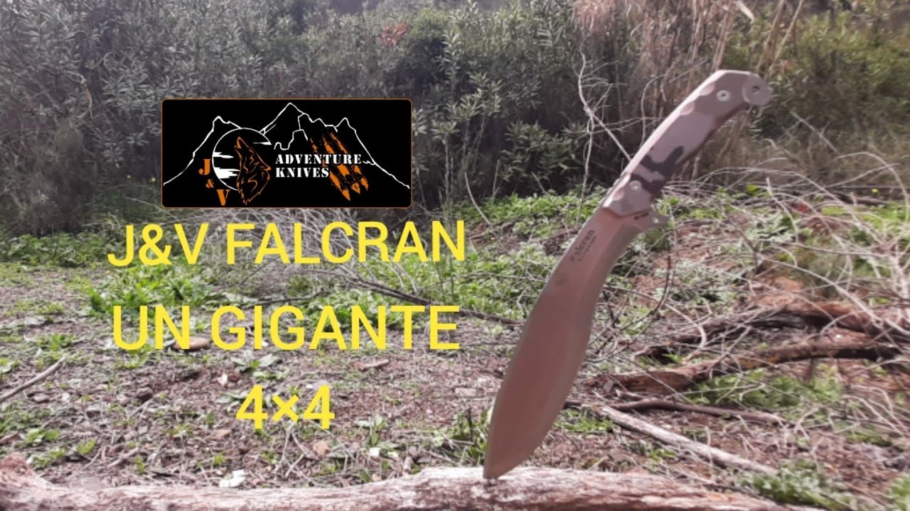 PRUEBAS A J&V FALCRAN, UN CUCHILLO  DE SUPERVIVENCIA TOTAL