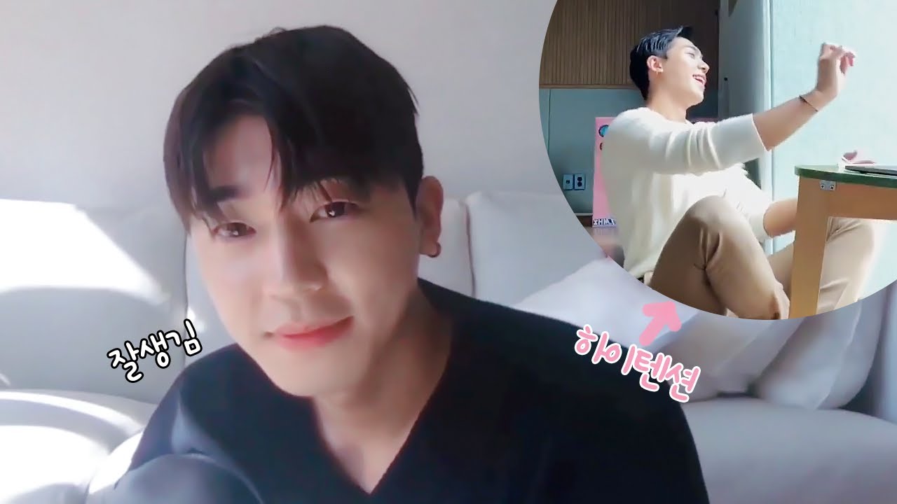 [틴탑] 라방에서 노래하는 화보재질 창조 vs 개콘재질 창조