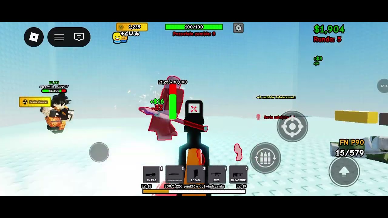 Gram w zombie tower z mikołajowym i leoniastym