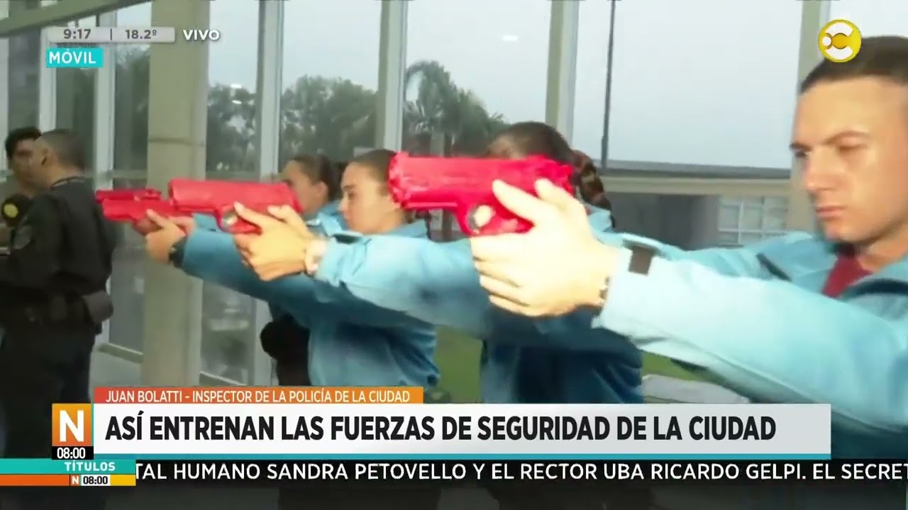 Entrenamiento de Cadetes en el Polígono de Tiro