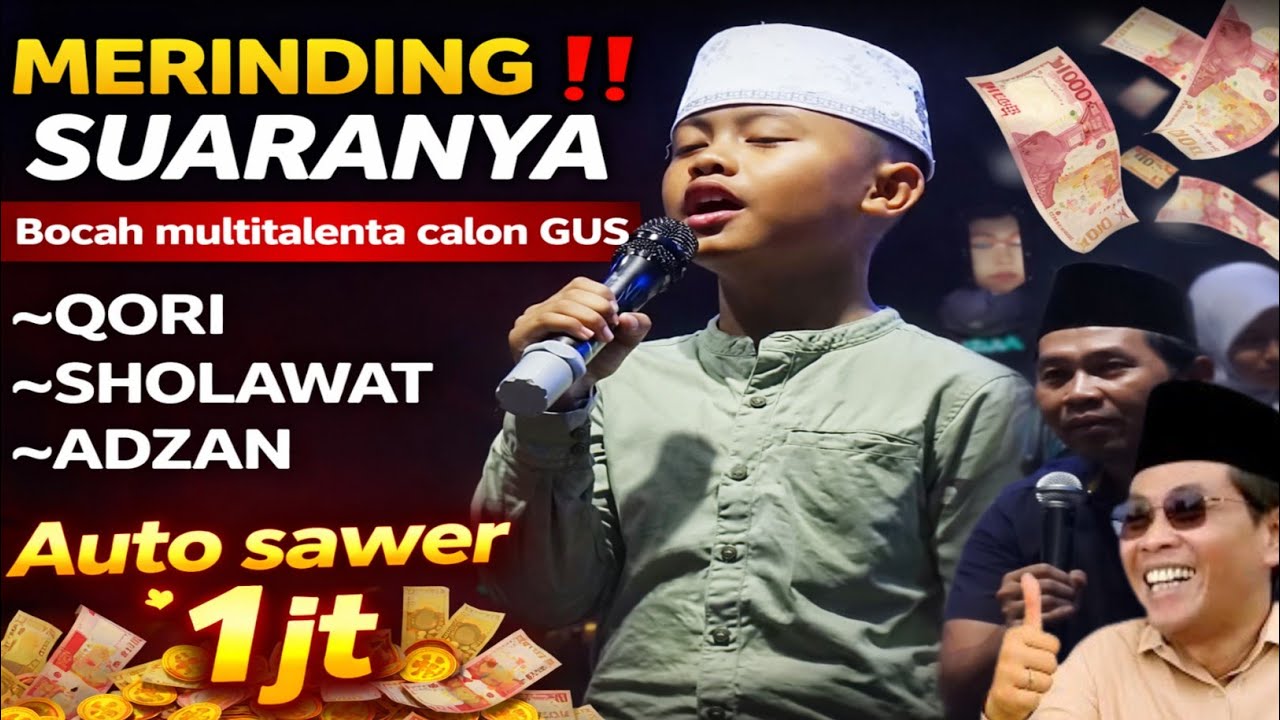 LUAR BIASA BIKIN MERINDING ‼️ SUARANYA CALON GUS NASIONAL ABAH SAMPAI TERPUKAU CAIR 1JT 