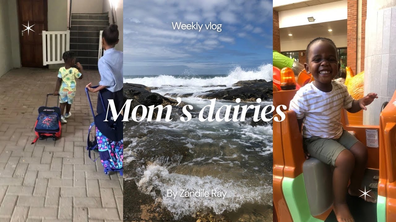 WEEKLY VLOG | My First Video | Beach Day | Mom Diaries 