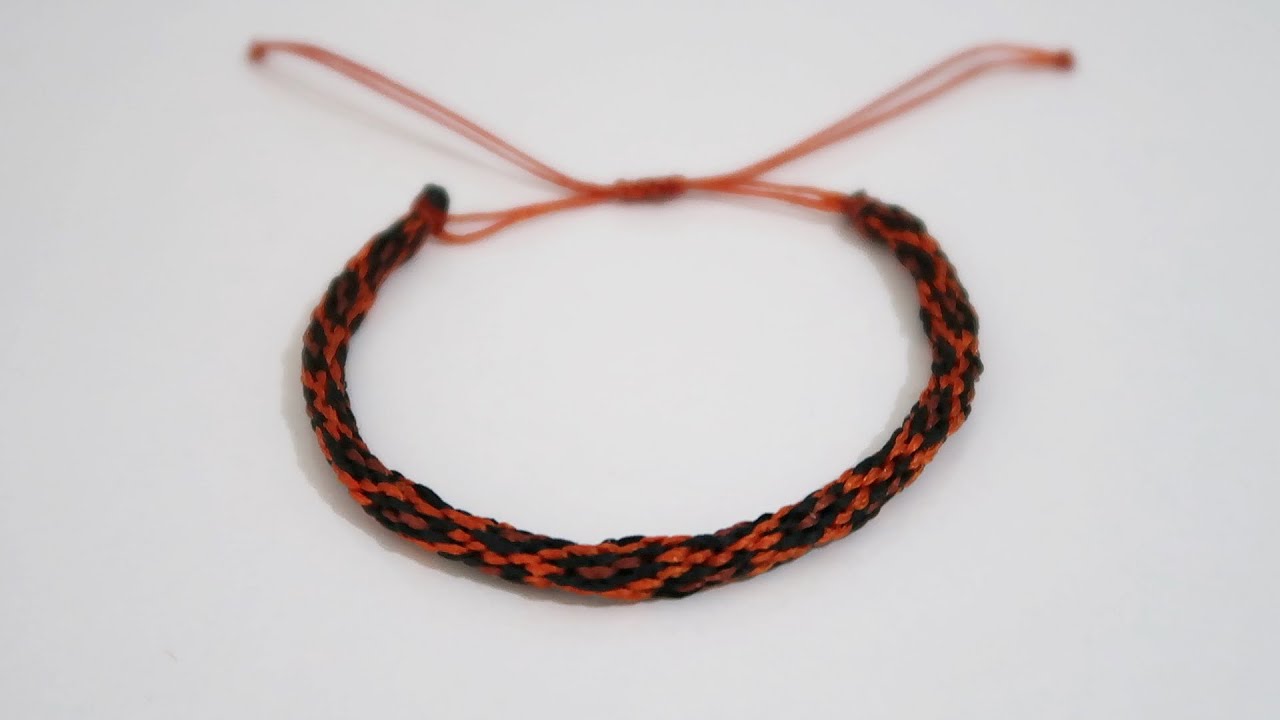 DIY How to Make a Bracelet | Leopard Kumihimo Bracelet