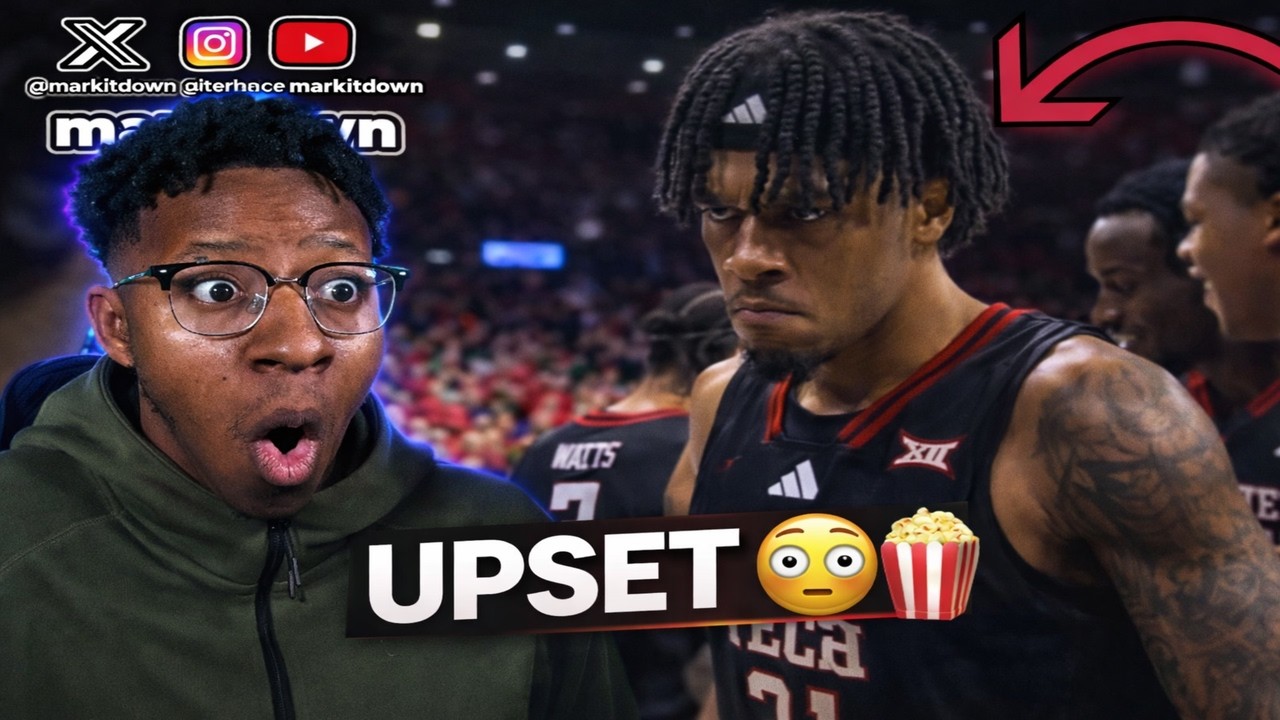 Что же натворила команда Texas Tech?!?😱 | Обзор матча №16 Texas Tech против №1 Arizona | реакция