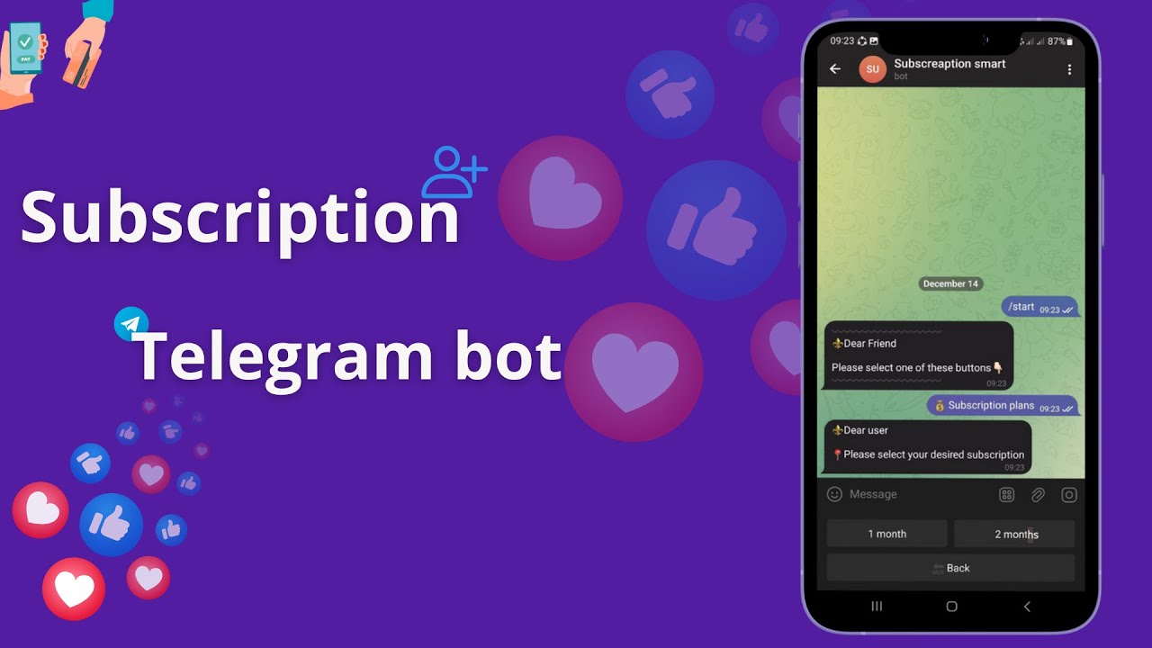 Create a Subscription Bot on Telegram Easily with SmartBotsLand