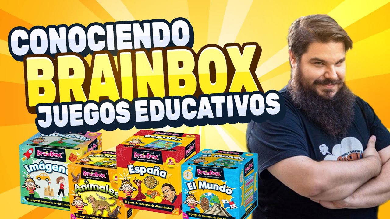 Brainbox - Colección de juegos de mesa educativos