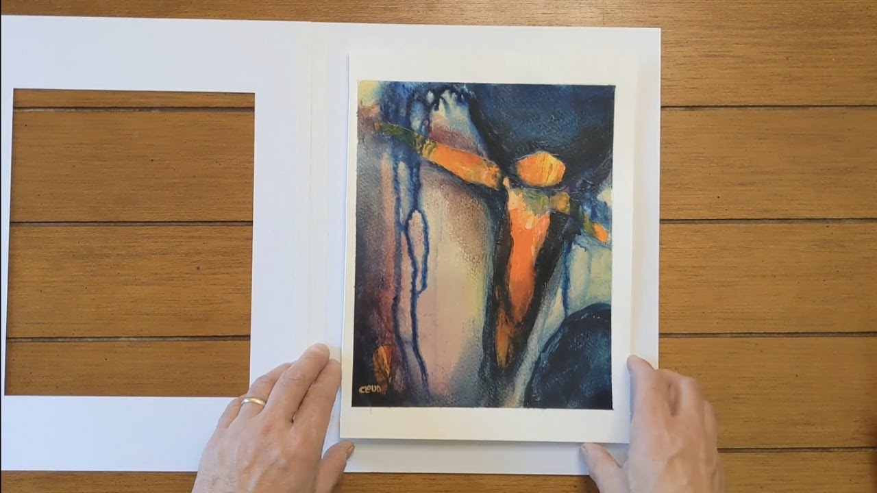Transform Your Abstract Art with These Simple Matting Techniques!