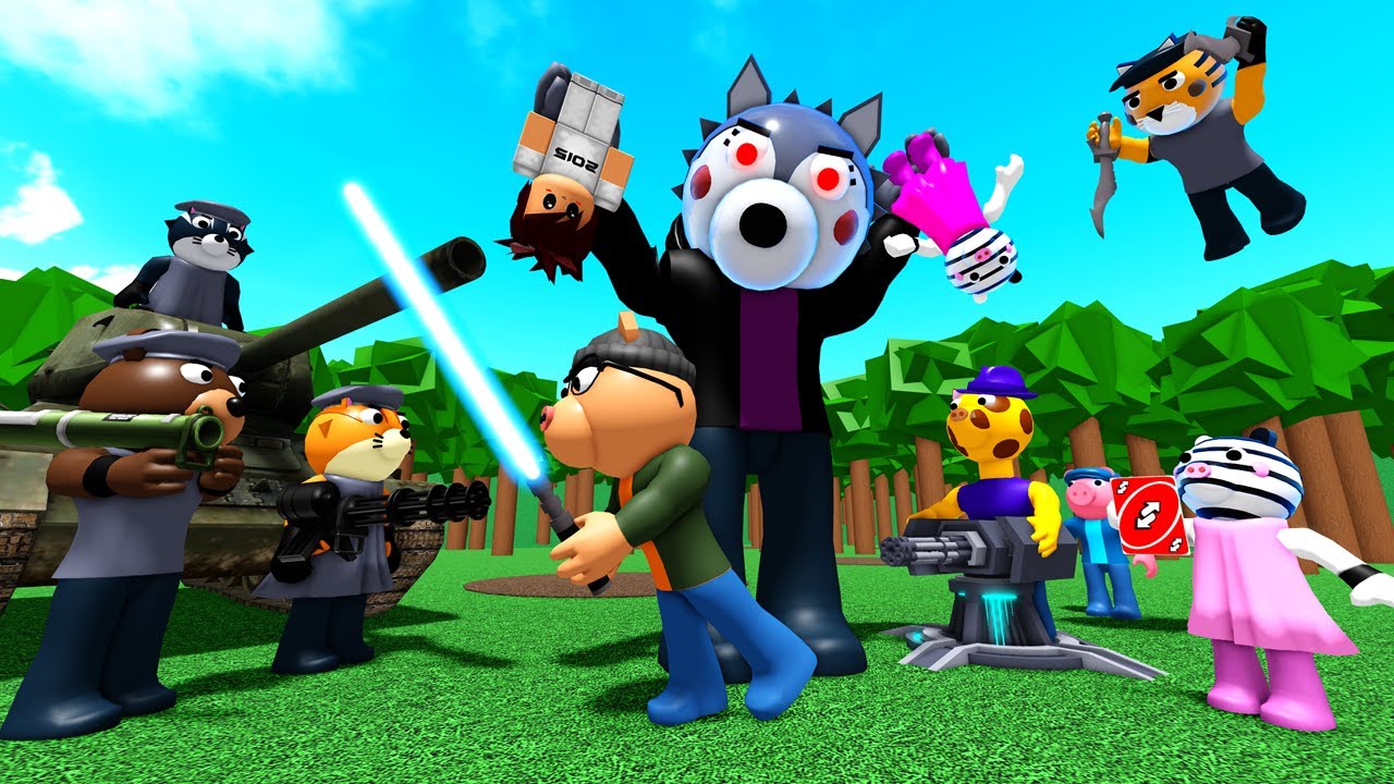 Roblox Piggy - Mission to Stop Infected Willow Funny Moments - Book 2 Chapter 5 Roleplay Animations