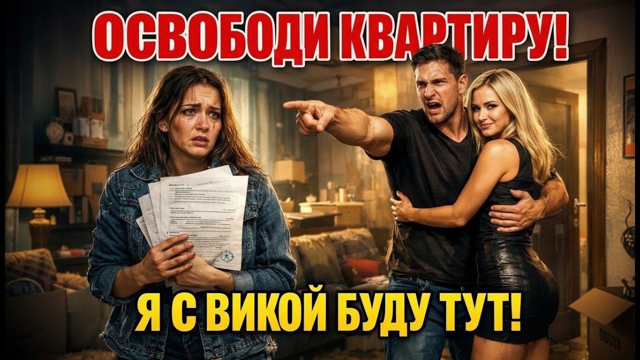 ДО КОНЦА НЕДЕЛИ — ВОН! МУЖ выгоняет жену РАДИ ДРУГОЙ