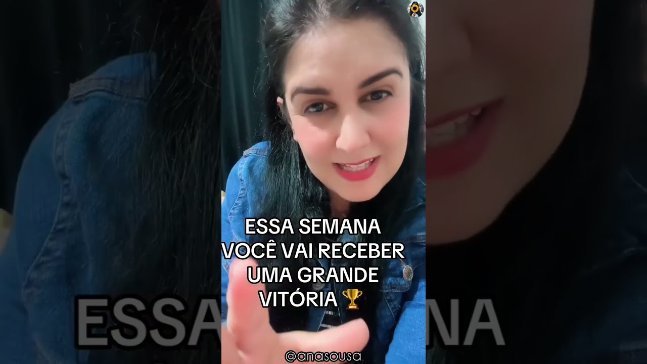 GRANDE ALEGRIA ESSA SEMANA VOÇÊ VAI RECEBER UMA GRANDE VITORIA