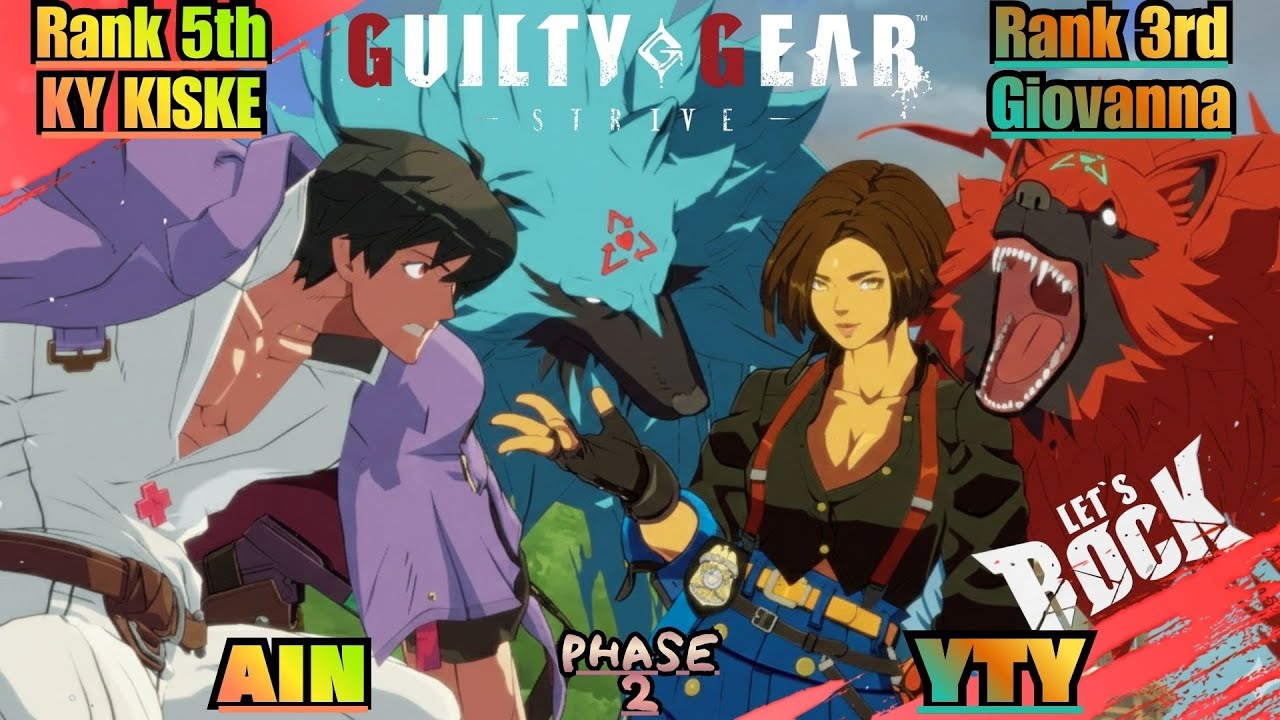 GGST➤Rank 5th KY / カイ [ AIN/あいん ]  vs Rank 3rd Giovanna / ジオヴァーナ [ YTY ] Guilty Gear Strive