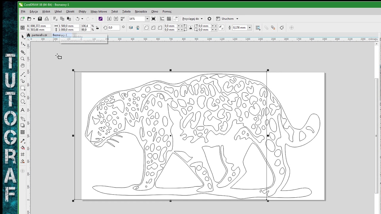 Corel Draw X8 - Jak podzielić dokument do druku z zakładkami