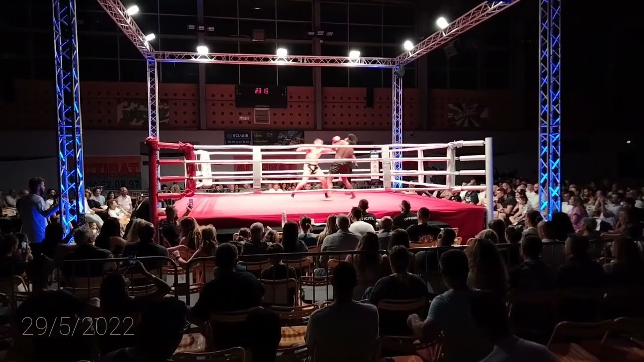 Le Ring Olympien De Cillis Team Sossou Florent vs Nathan Mordehay Main Event poids lourd UFN...