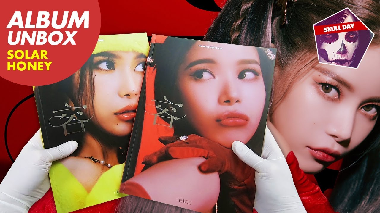 🌸UNBOXING MAMAMOO SOLAR FACE (HONEY)🌸1st Mini Album Reaction 마마무 솔라 페이스 (꿀) 1집 노래 앨범 언박싱 개봉기