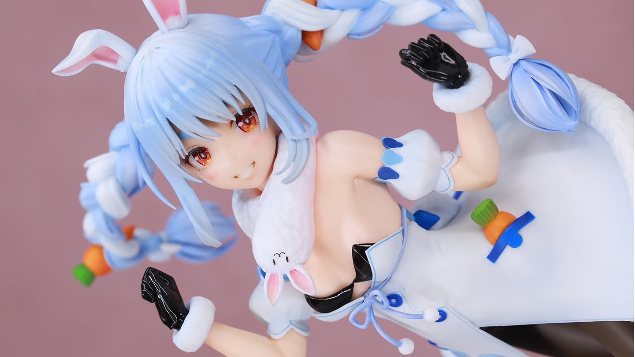 【ホロライブ】兎田ぺこらのガレージキットフィギュアを作ってみた！/Usada Pekora Garage kit figure assembling and painting