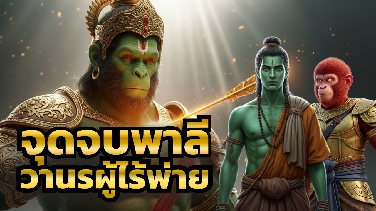 พาลี วานรที่เก่งที่สุดในรามเกียรติ์ ตอนที่ 2 #รามเกียรติ์  #ramayana #พาลี 