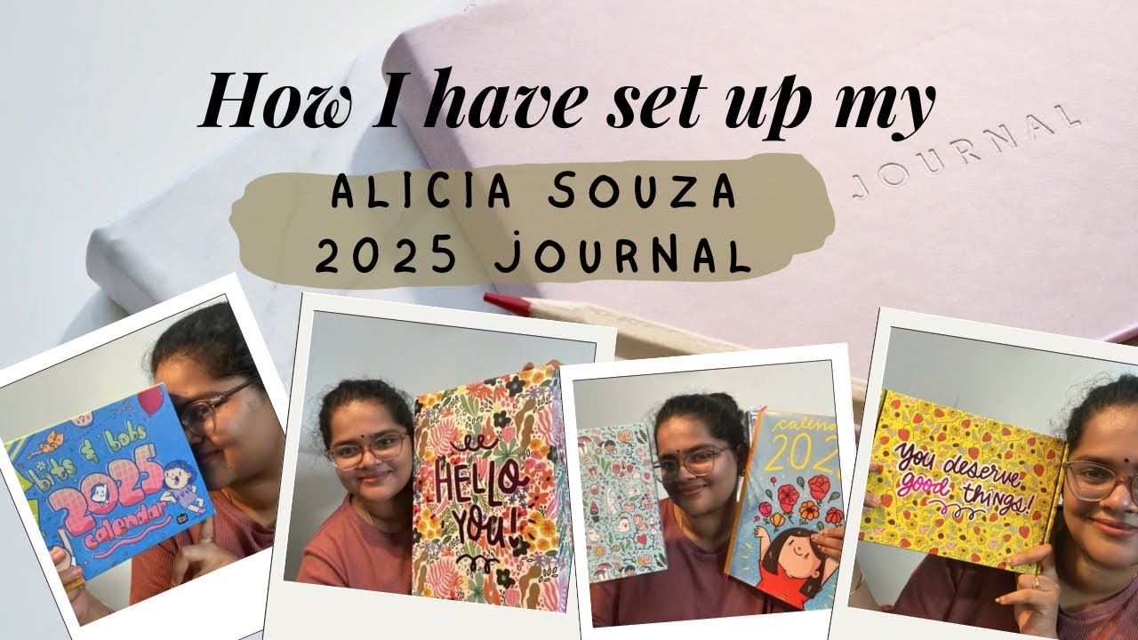 How I set up my 2025 Alicia Souza Planner | Creative Planning/Journaling Inspiration