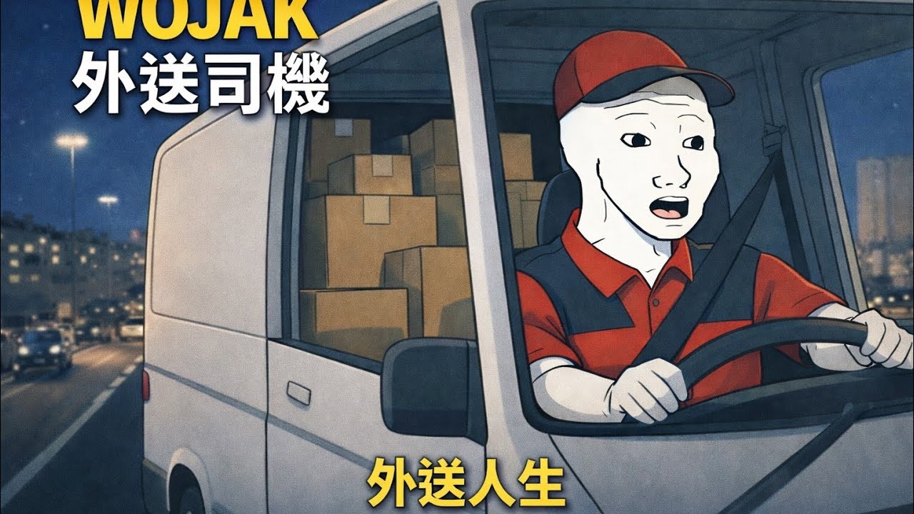 WOJAK 外送人生｜越送越穷