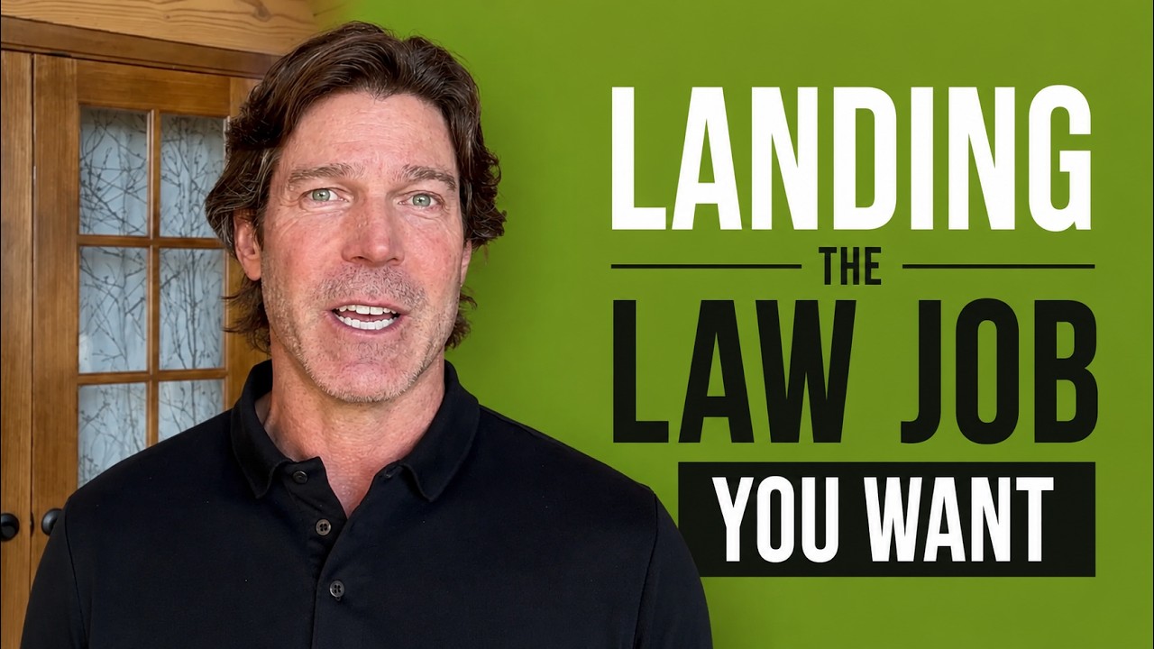 Landing the Law Job You Want