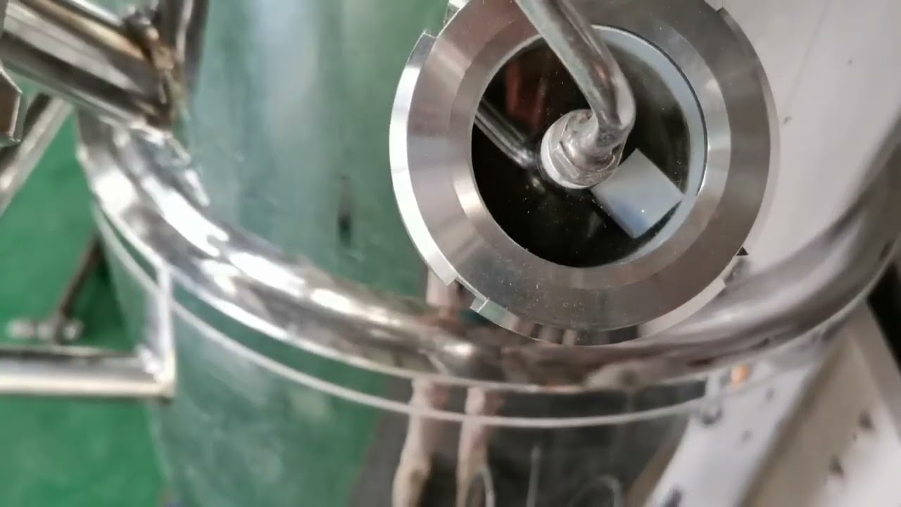 Dental material double planetary mixer video test before shippment#mixer #dental #mixing #sealant