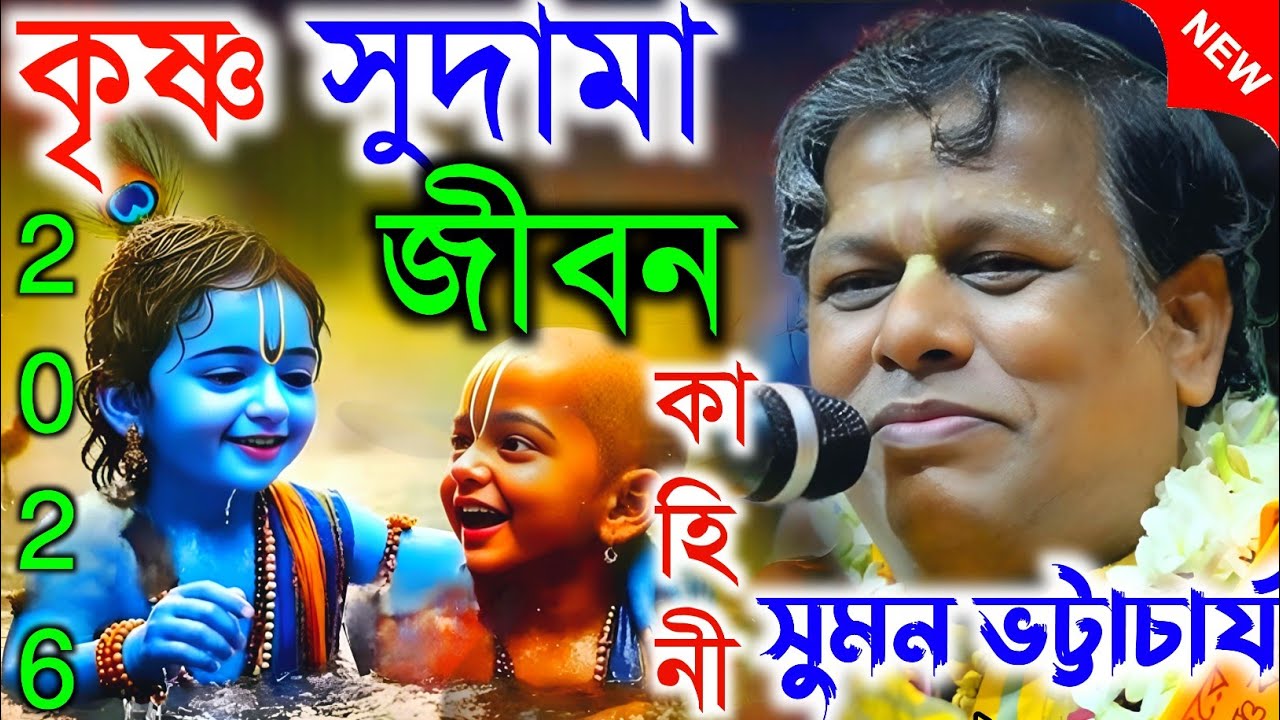 কৃষ্ণ সুদামা জীবন কাহিনী || চোখের জল ধরে রাখতে পারবেন না ||  সুমন ভট্টাচার্য || Suman Bhattacharya