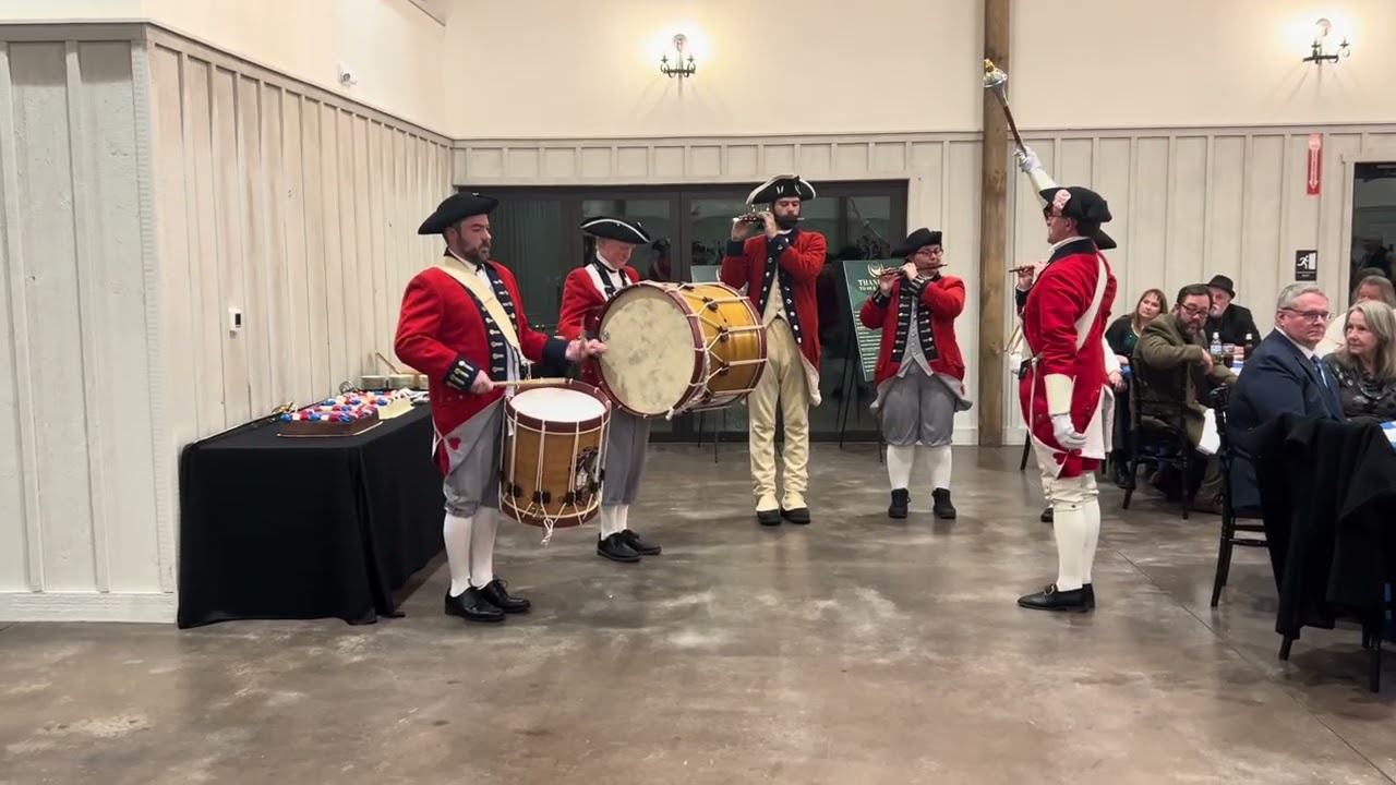 Opening ceremony for Red Hill VFW Post 5954’s first annual gala.