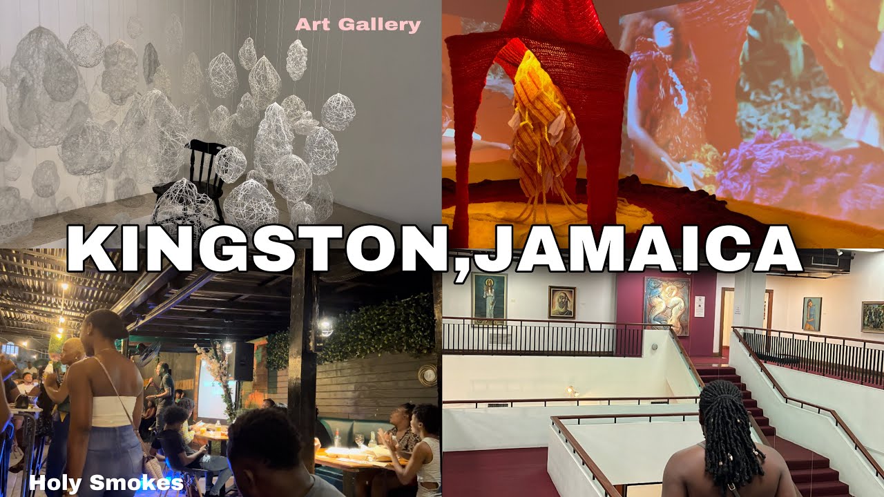 National gallery of Jamaica,Holy Smokes + more-KINGSTON,JAMAICA 🇯🇲