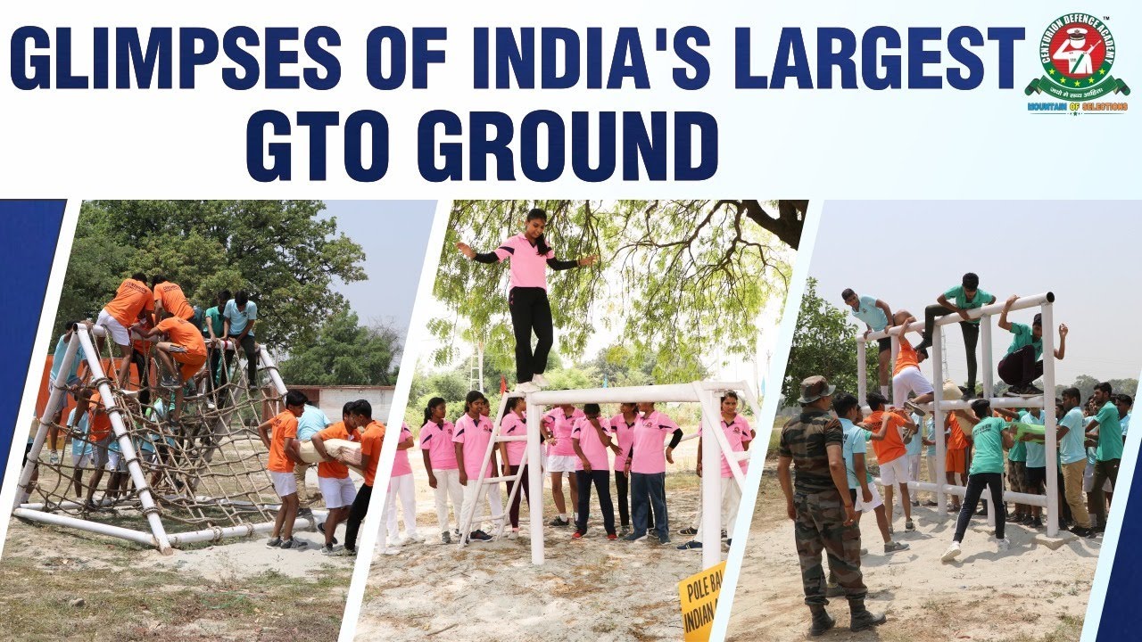 Glimpses of India's Largest GTO Ground | NDA SSB Preparation| Centurion Defence Academy #ssbcoaching